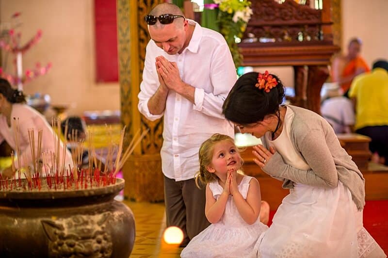 Nic & John wedding at Chalong Temple, Phuket — February 2018 (image 13 of 88)