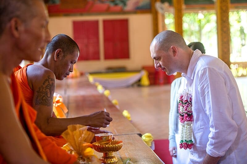 Nic & John wedding at Chalong Temple, Phuket — February 2018 (image 19 of 88)