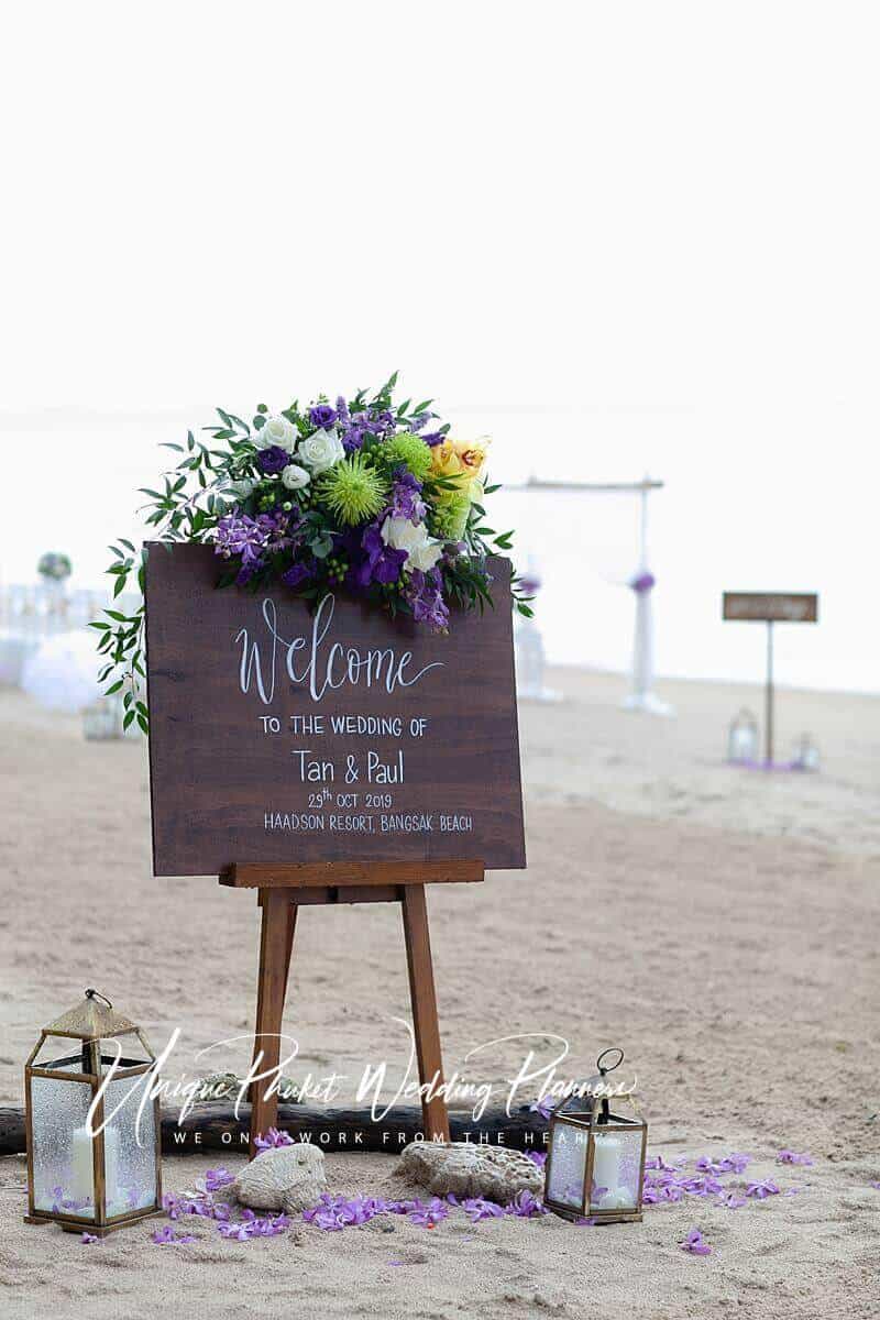Tan & Paul wedding at Haadson Resort (Khaolak, Phangnga), Phuket — October 2019 (image 8 of 62)