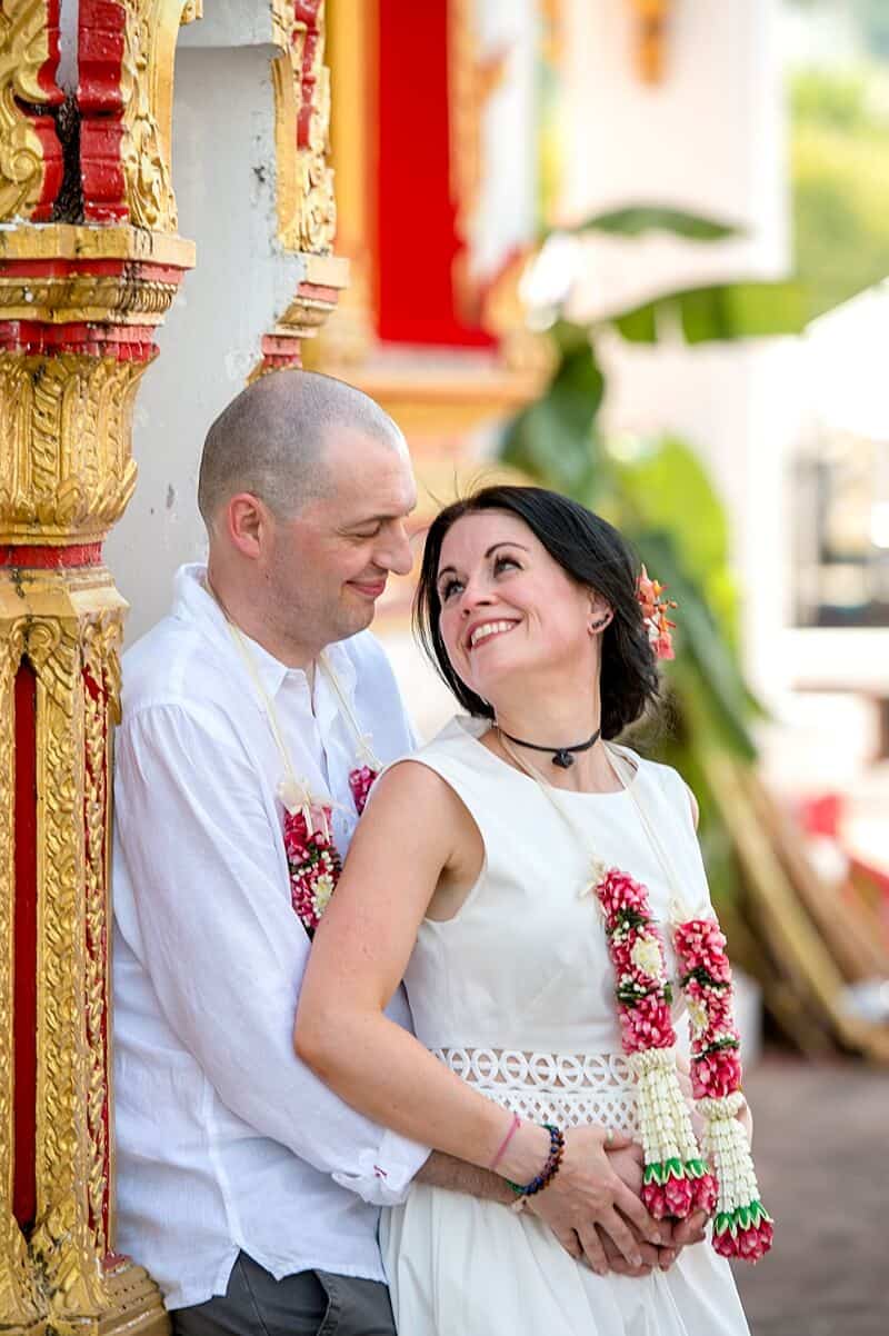 Nic & John wedding at Chalong Temple, Phuket — February 2018 (image 36 of 88)