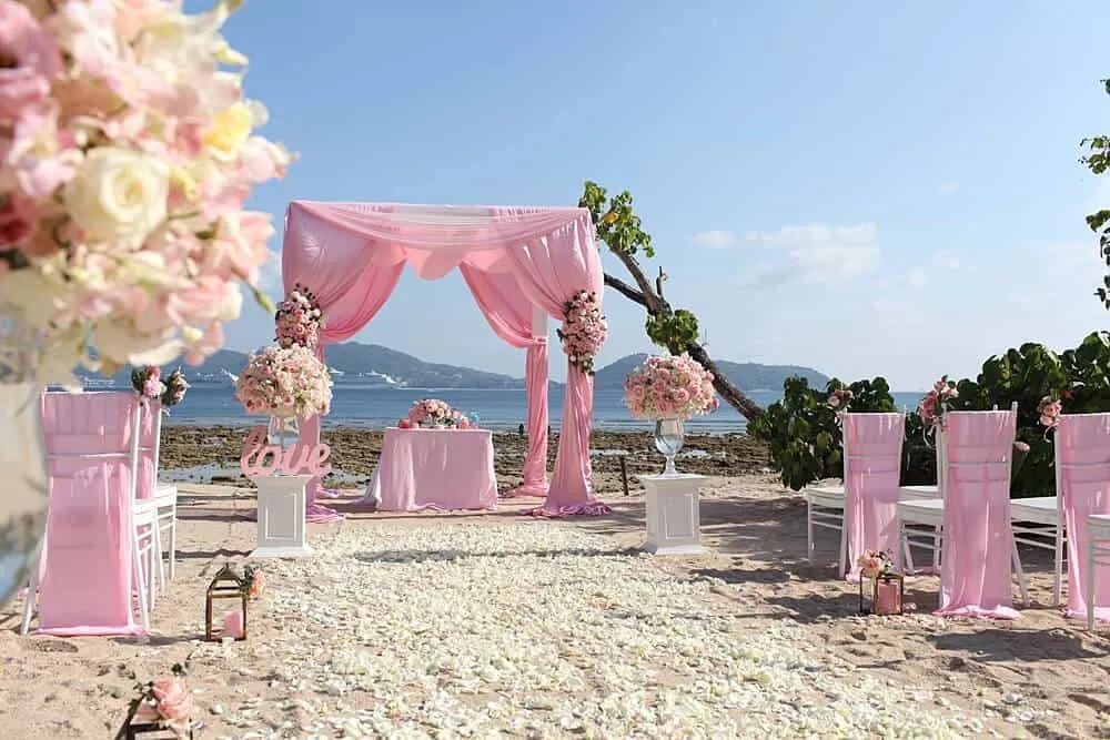 Tanya & Giorgio wedding at Thavorn Beach Villa Resort, Phuket — March 2019 (image 13 of 16)