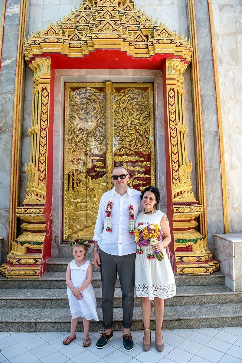 Nic & John wedding at Chalong Temple, Phuket — February 2018 (image 26 of 88)