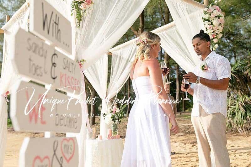 Prinsly & Karen wedding at Mai Khao Beach, Phuket — June 2018 (image 14 of 32)