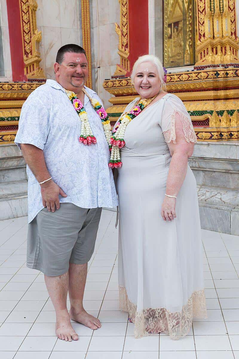 Nic & John wedding at Chalong Temple, Phuket — February 2018 (image 39 of 88)