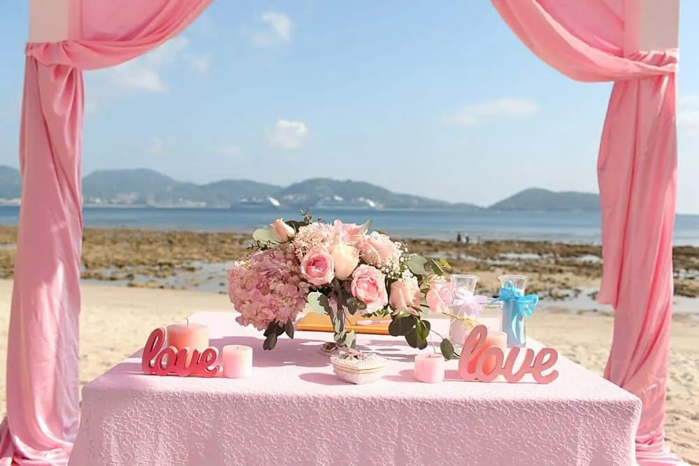 Tanya & Giorgio wedding at Thavorn Beach Villa Resort, Phuket — March 2019 (image 9 of 16)