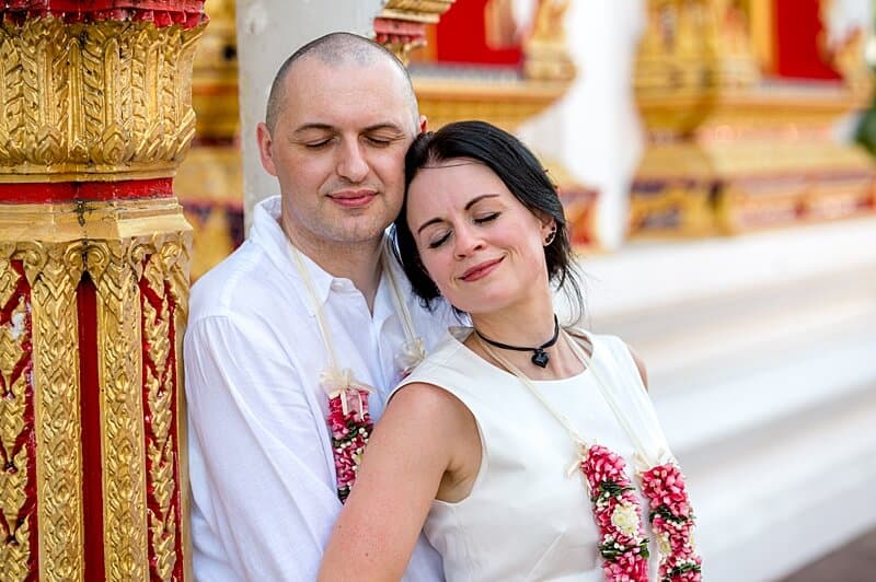 Nic & John wedding at Chalong Temple, Phuket — February 2018 (image 37 of 88)