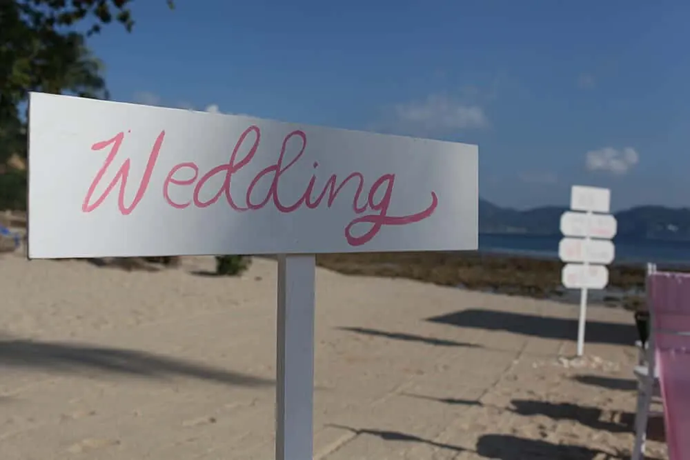 Tanya & Giorgio wedding at Thavorn Beach Villa Resort, Phuket — March 2019 (image 14 of 16)