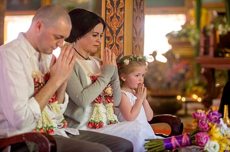 Nic & John wedding at Chalong Temple, Phuket — February 2018 (image 2 of 88)