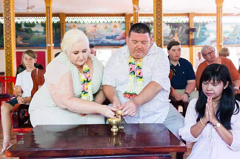 Nic & John wedding at Chalong Temple, Phuket — February 2018 (image 59 of 88)