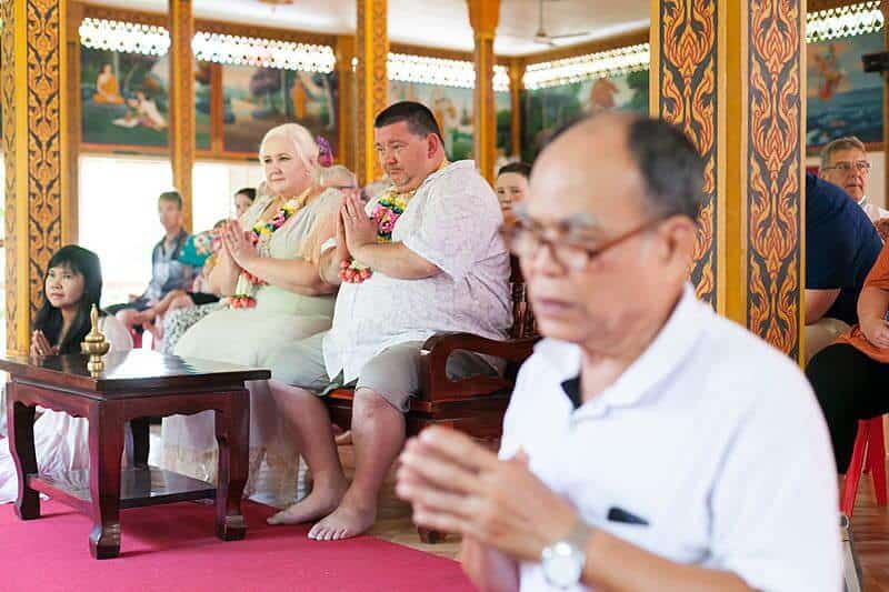 Nic & John wedding at Chalong Temple, Phuket — February 2018 (image 78 of 88)